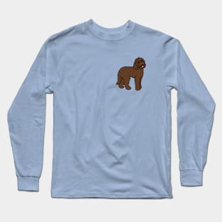 labradoodle pocket tee Long Sleeve T-Shirt